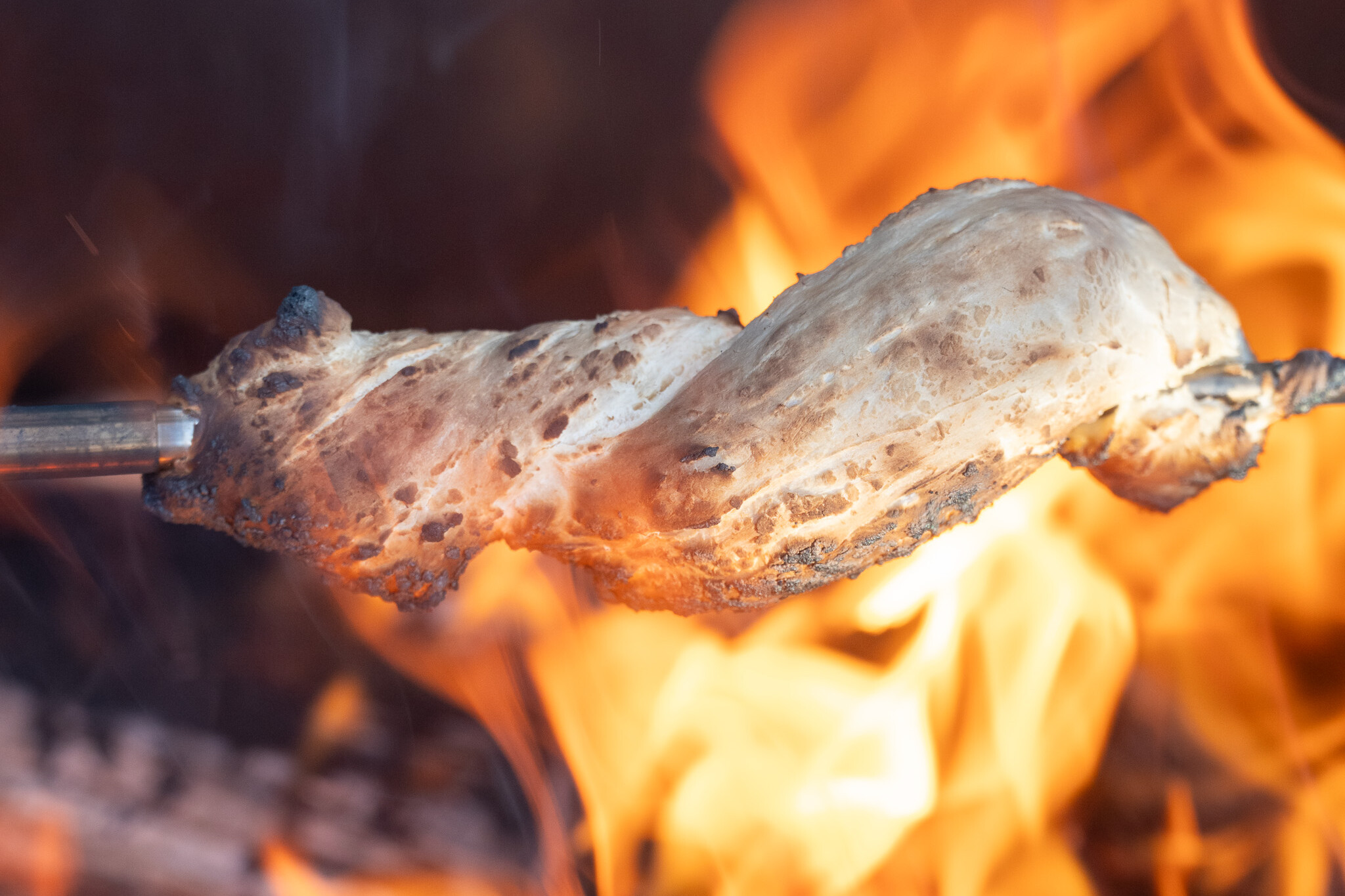 Grillpinne med marshmellows